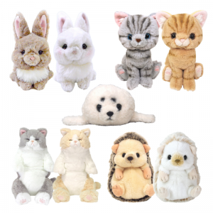 선레몬 동물인형 무릎고양이 고슴도치 강아지 애착인형 키링