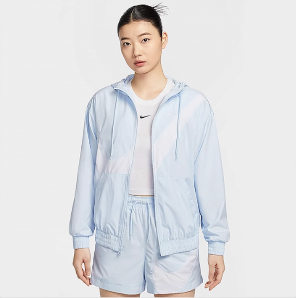 오픈마켓 우리들쇼핑,나이키 여성 스포츠웨어 스우시 우븐 후드 자켓 HM8972-423