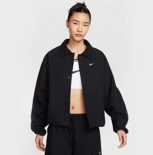 나이키 여성 스포츠웨어 블랙 우븐 재킷 HV1969-010