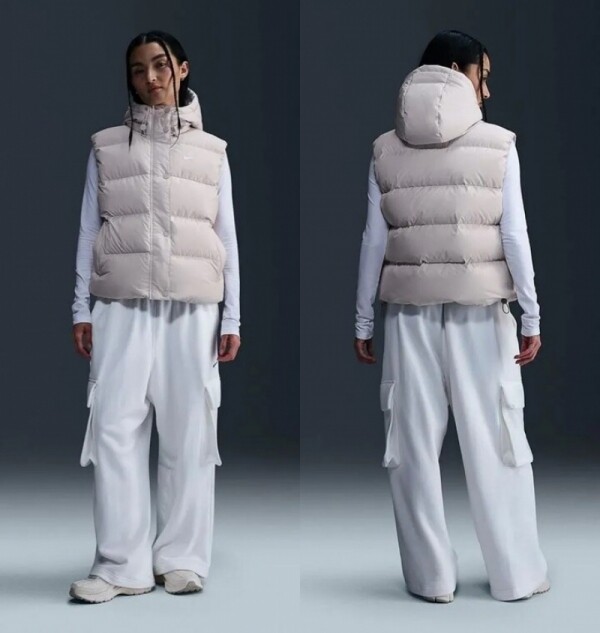 오픈마켓 우리들쇼핑,나이키 우먼스 푸퍼 다운 패딩 조끼 FZ5933-010 FZ5933-104