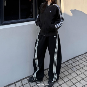 아디다스 여성 바나나핏 와이드 스웻 팬츠 JX6713 JX6714