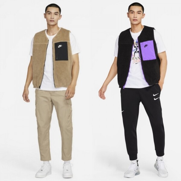 오픈마켓 우리들쇼핑,나이키 클럽 플러스 양털 양면 베스  트 DQ4879-133  DQ4879-258  DQ4879-010