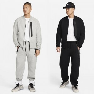 나이키 스포츠웨어 테크 플리스 남성 오픈 헴 스왯팬츠 FB8013-010   FB8013-063