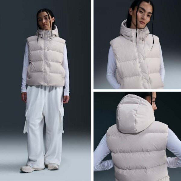 오픈마켓 우리들쇼핑,나이키 우먼스 패딩 조끼 써마핏 메트로 후드 다운 베스트 FZ5933-104 010