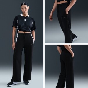 나이키 피닉스 플리스 기모 와이드 팬츠 IH1012-667 010