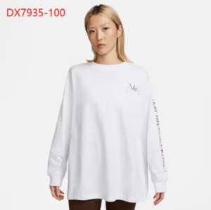 나이키 스포츠웨어 캐주얼 우먼스 긴팔 티셔츠 DX7935-100