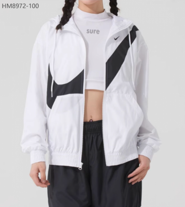 오픈마켓 우리들쇼핑,나이키 트레이닝 아웃도어 우먼스 집업 후드 바람막이 HM8972-100