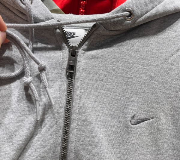 오픈마켓 우리들쇼핑,나이키 솔로 스우시 풀집업 후드 런닝화 맨즈 자켓 그레이 HV8224-063