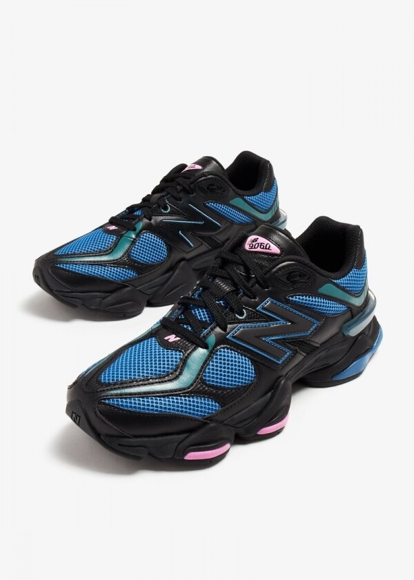 오픈마켓 우리들쇼핑,뉴발란스 9060 스니커즈 캐주얼화 커플화 블랙 블루 아게이트 신발 U9060AGC