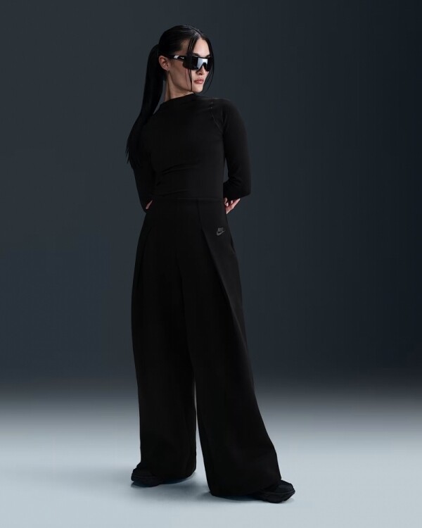 오픈마켓 우리들쇼핑,나이키 테크 플리스 하이웨이스트 플리츠 우먼스 기모 팬츠 FV8053-010