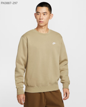 나이키 클럽 플리스 크루 런닝화 맨즈 기모 맨투맨 FN3887-297
