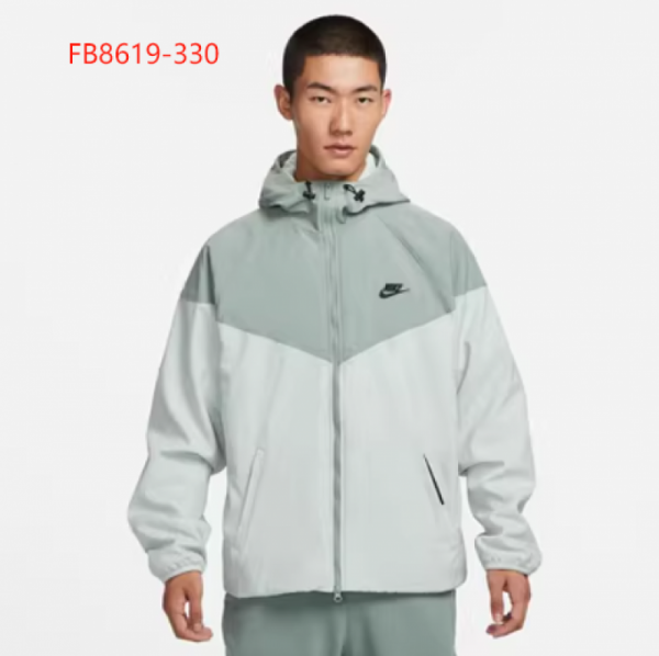 오픈마켓 우리들쇼핑,나이키 윈터 윈드러너 스포츠웨어 기모 후드 집업 자켓 FB8619-330