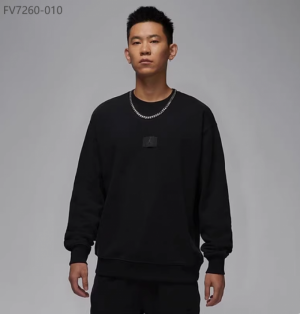 나이키 에어조던 플라이트 플리스 크루 런닝화 맨즈 맨투맨 FV7260-010