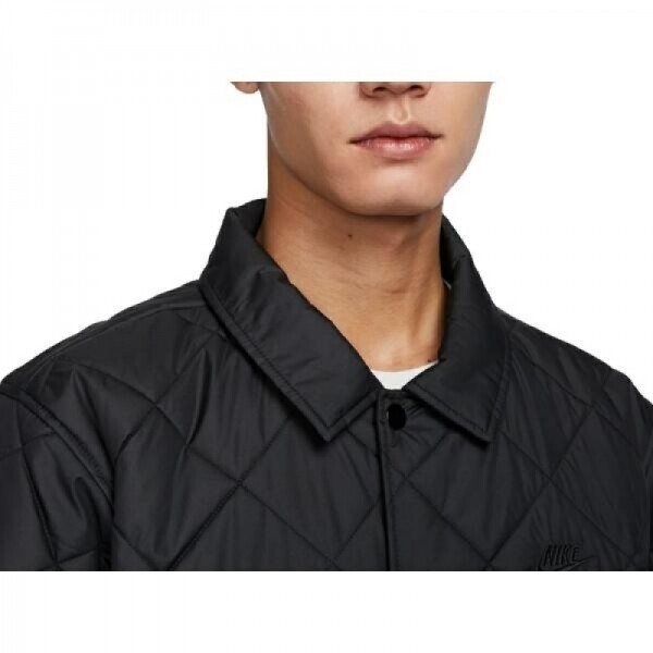 오픈마켓 우리들쇼핑,나이키 클럽 퀼팅 써마핏 경량 캐주얼화 커플화 패딩 자켓 블랙 FZ0635-010