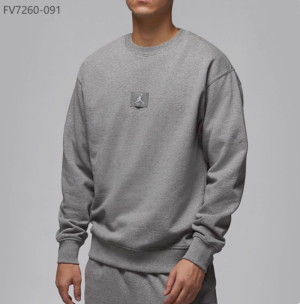 나이키 에어조던 플라이트 플리스 크루 런닝화 맨즈 맨투맨 FV7260-091