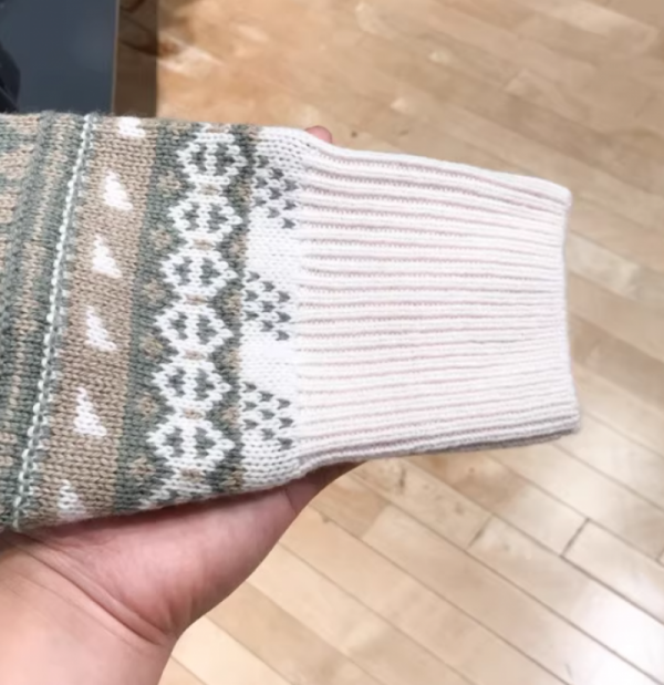 오픈마켓 우리들쇼핑,나이키 페어 아일 크루 스우시 니트 스웨터 오어 우드 브라운 FZ0126-105