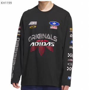 아디다스 모토 레이싱 롱슬리브 긴소매 캐주얼화 맨즈 티셔츠 KH1199