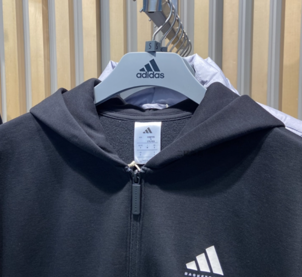 오픈마켓 우리들쇼핑,아디다스 바스켓볼 스포츠웨어 커플화 런닝화 기모 후드 집업 자켓 KB3064