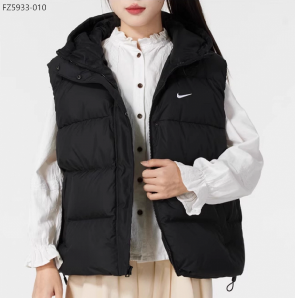 오픈마켓 우리들쇼핑,나이키 스포츠웨어 써마핏 후드 런닝화 우먼스 패딩 조끼 FZ5933-010