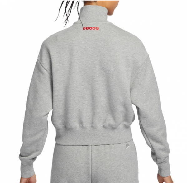 오픈마켓 우리들쇼핑,나이키 피닉스 플리스 하프집 크롭 우먼스 캐주얼화 스웻셔츠 HV8731-063