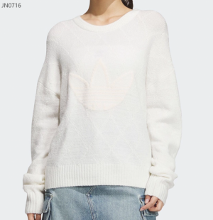 아디다스 오리지널 니트 스웨터 풀오버 우먼스 맨투맨 JN0716