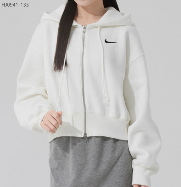 오픈마켓 우리들쇼핑,나이키 스포츠웨어 피닉스 플리스 우먼즈 크롭 후디 재켓 HJ0941-133