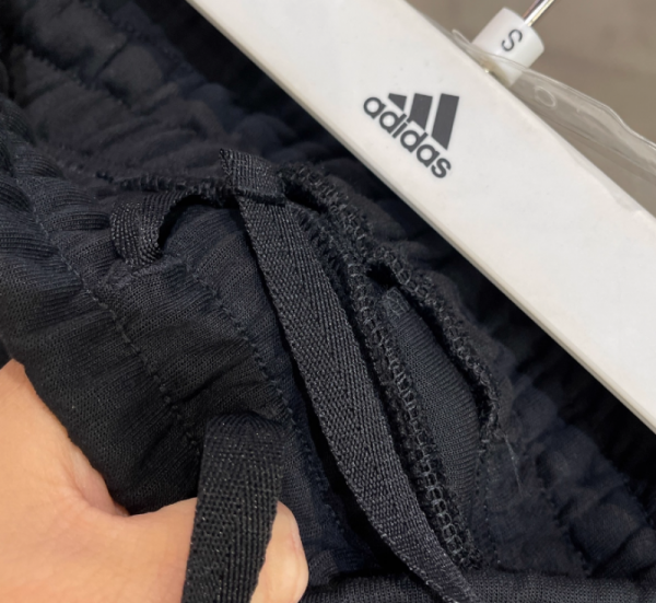 오픈마켓 우리들쇼핑,아디다스 삼선 더블 니트 바나나 와이드 우먼스 팬츠 블랙 JX6713