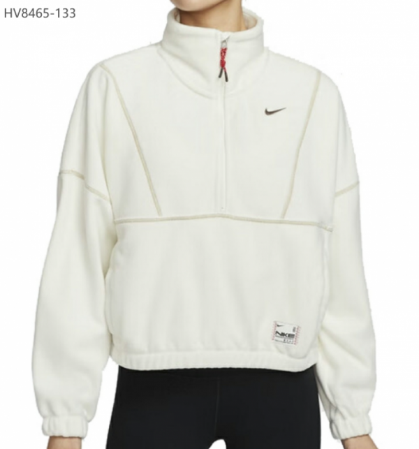 오픈마켓 우리들쇼핑,나이키 원 써마핏 하프집 트레이닝 우먼스 기모 티셔츠 HV8465-133