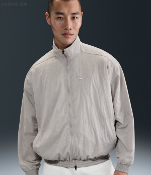 나이키 솔로 스우시 백써클 우븐 런닝화 맨즈 트랙재킷 바람막이 HV6918-009