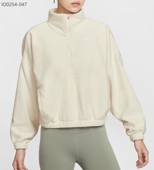 나이키 후리스 써마핏 플리스 하프 집업 우먼스 맨투맨 소프트 펄 IO0254-047