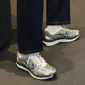 나이키 P-6000 스니커즈 커플화 메탈릭 실버 운동화 CN0149-001