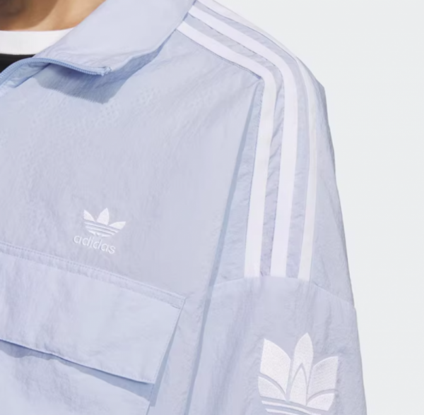 오픈마켓 우리들쇼핑,아디다스 오리지널 디스럽티드 아이콘 트랙탑 우먼스 바람막이 블루 KG8514