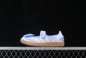 아디다스 삼바 제인 라이트블루 화이트 블랙 스니커즈 IH1755