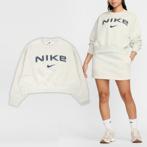 나이키 NIKE 피닉스 플리스 오버사이즈 맨투맨 티셔츠 FV7675-104 218