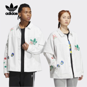 아디다스 ADIDAS 클로버 스포츠 재킷 HP0116