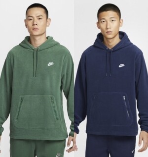 나이키 NIKE 남성 클럽 윈터라이즈드 기모 후드 티셔츠 FZ0661-010 323 410