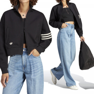 아디다스 ADIDAS 우먼스 뉴클래식 저지 트랙 탑 IB7317