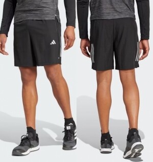 아디다스 ADIDAS 헬스 트레이닝 3 스트라이프 우븐 쇼츠 IW5906