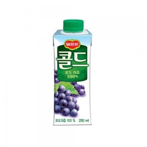 롯데칠성음료 콜드 포도 250ml