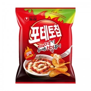 농심 포테토칩 엽떡오리지널맛 50g