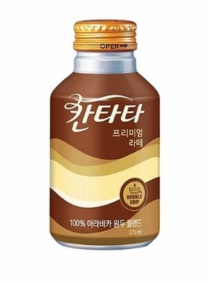 롯데칠성 칸타타 프리미엄라떼 275ml