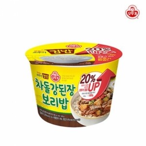 오뚜기 컵밥 차돌강된장보리밥 310g