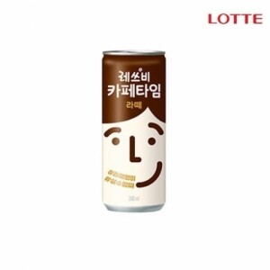 롯데칠성 레쓰비 카페타임 라떼 240ml