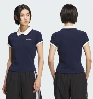 아디다스 ADIDAS 우먼스 폴로 카라 반팔 티셔츠 KF9610 KF9611