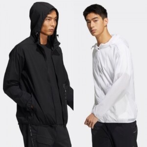아디다스 ADIDAS 남성 우븐 바람막이 후드 자켓 HE9915 HE9917