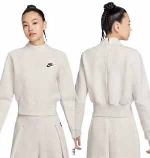 나이키 NIKE 우먼스 테크 플리스 크루 탑 HV2797-013 667
