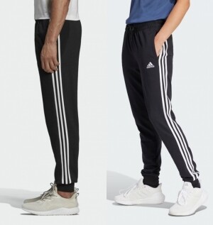 아디다스 ADIDAS 남성 3S 블랙 캐주얼 팬츠 BP8742