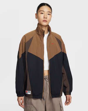 나이키 NIKE 우먼스 오버사이즈 집업 바람막이 자켓 IO0478-010