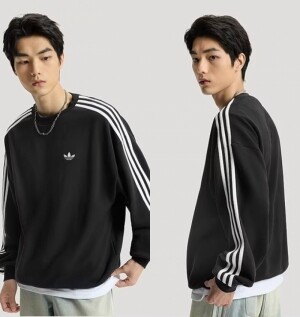 아디다스 ADIDAS 맨즈 삼선 스트라이프 스웻 티셔츠 KG3898 KG3899