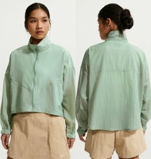 나이키 NIKE 스포츠웨어 여성 오버사이즈 경량 바람막이 자켓 IF0588-006